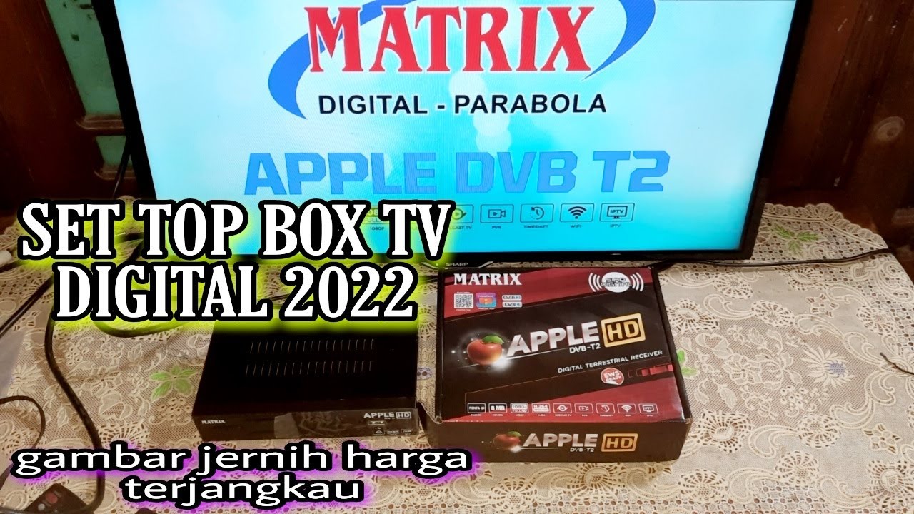 REKOMENDASI SET TOP BOX MATRIX TV DIGITAL 2022 || HARGA TERJANGKAU
