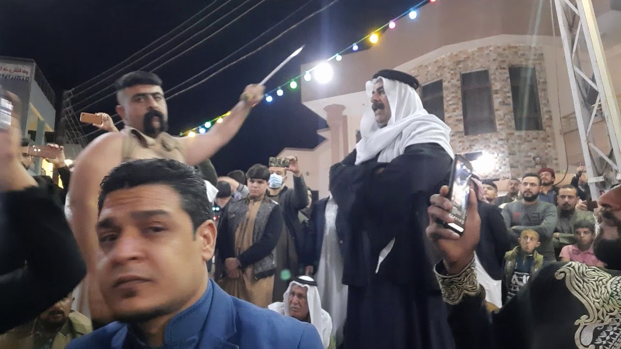 المداح السيد ميسر الحيالي  و المداح حمزه المسعودي  في كركوك جديد حربي وضرب احراب
