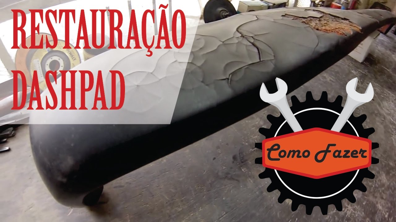 Biu Old Parts - Como restaurar o dash pad ou Tabelier do Ford Maverick