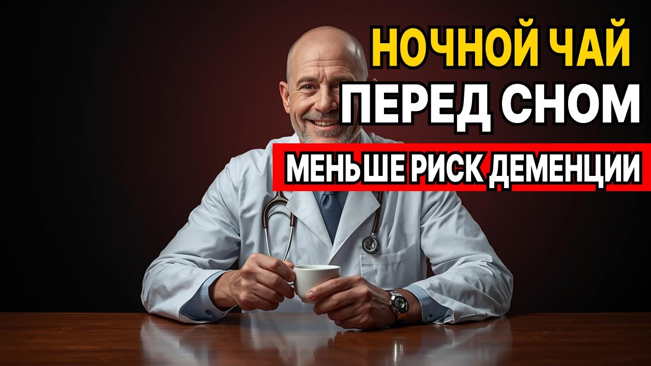 Этот ночной чай чистит мозг и защищает от деменции