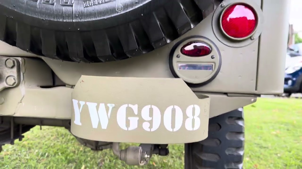 1942 WILLYS MB SLAT GRILL JEEP WW2