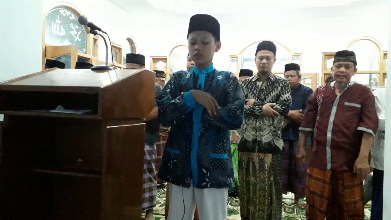 Merinding Suara Imam Santri PP Hamalatul Quran Yogyakarta - Masjid AL HUda
