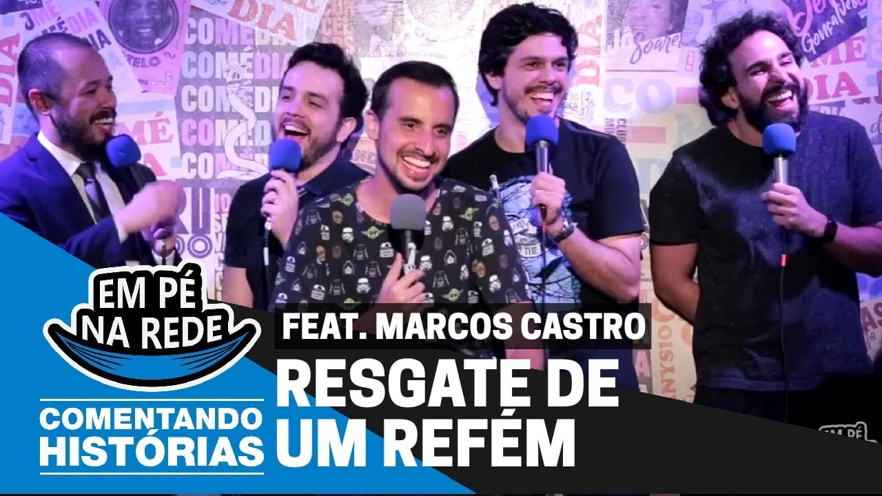 COMENTANDO HIST&Oacute;RIAS #33 - RESGATE DE UM REF&Eacute;M Feat. Marcos Castro (N&atilde;o Pode Rir)