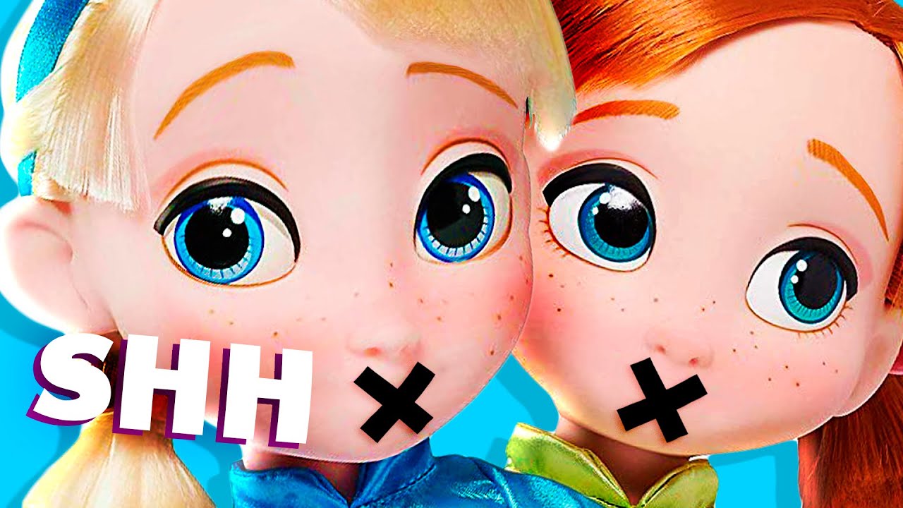 🤐¡ Elsa y Anna No pueden decir la verdad! 🔥 | Princesas de Disney