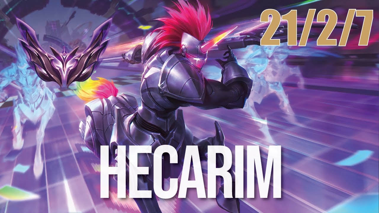 XiaoXianBao Chinese Server 1k-LP Master Match &mdash; Hecarim Leads the War Tempo and Crushes the Enemy!