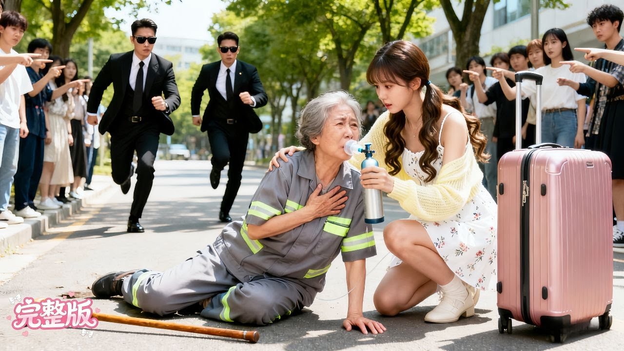💘可憐的女孩被趕出家門！卻用盡全部積蓄幫助了路邊被欺負的癡呆老太太，沒想到她竟是霸總的奶奶！一眼被相中帶回豪門，從此人生逆襲！#甜寵 #愛情 #短劇 #總裁