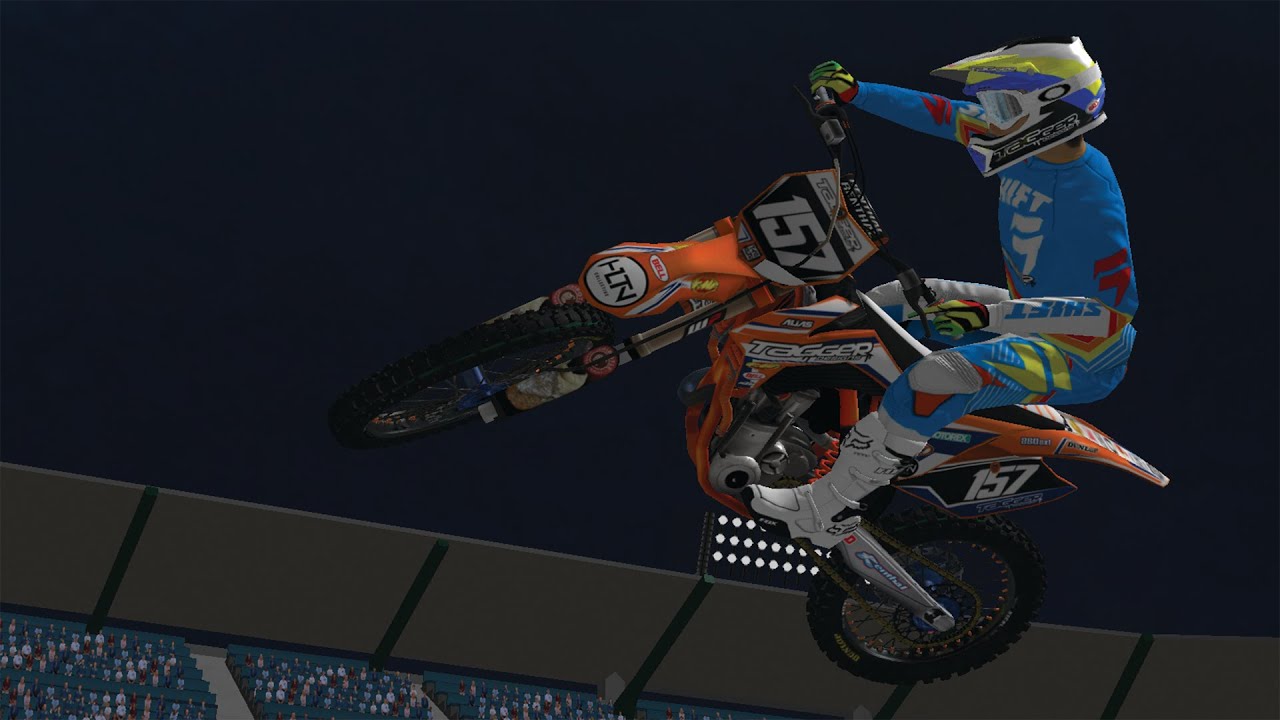 2015 Anaheim 1 Supercross: Nick Uzick Onboard Lap