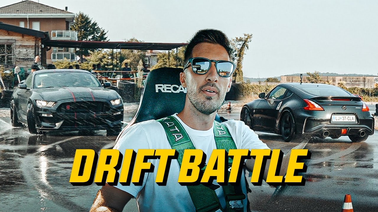 SHELBY DRIFTA?? / Mustang GT350R vs. Nissan 370Z