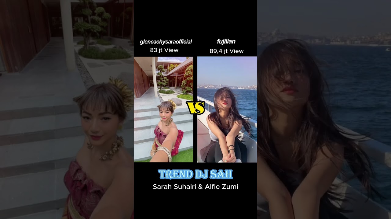 Trend Dj SAH Selebriti Indonesia, Glenca Chysara dan Fuji❗Kalian Tim yang Mana😁❓#DjSahTiktok #trend