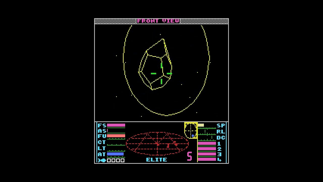 Elite - Real 3D MSX vector game MSXTurboR-enabled!!
