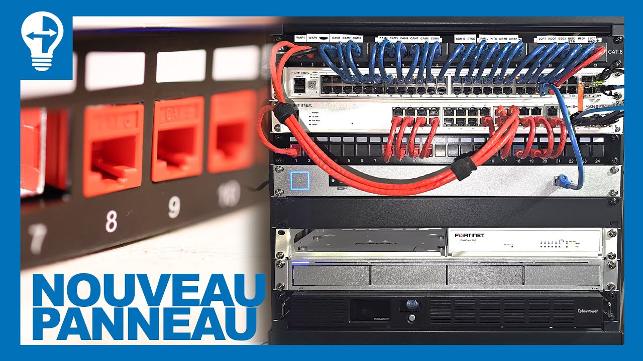 Câblage: Avantages de ce Nouveau Panneau de Raccordement pour ma Baie Informatique