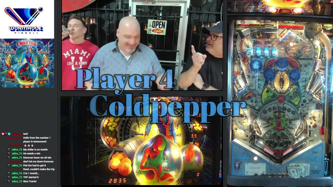 Bally’s Embryon (MNP22) #pinball #tournament #play