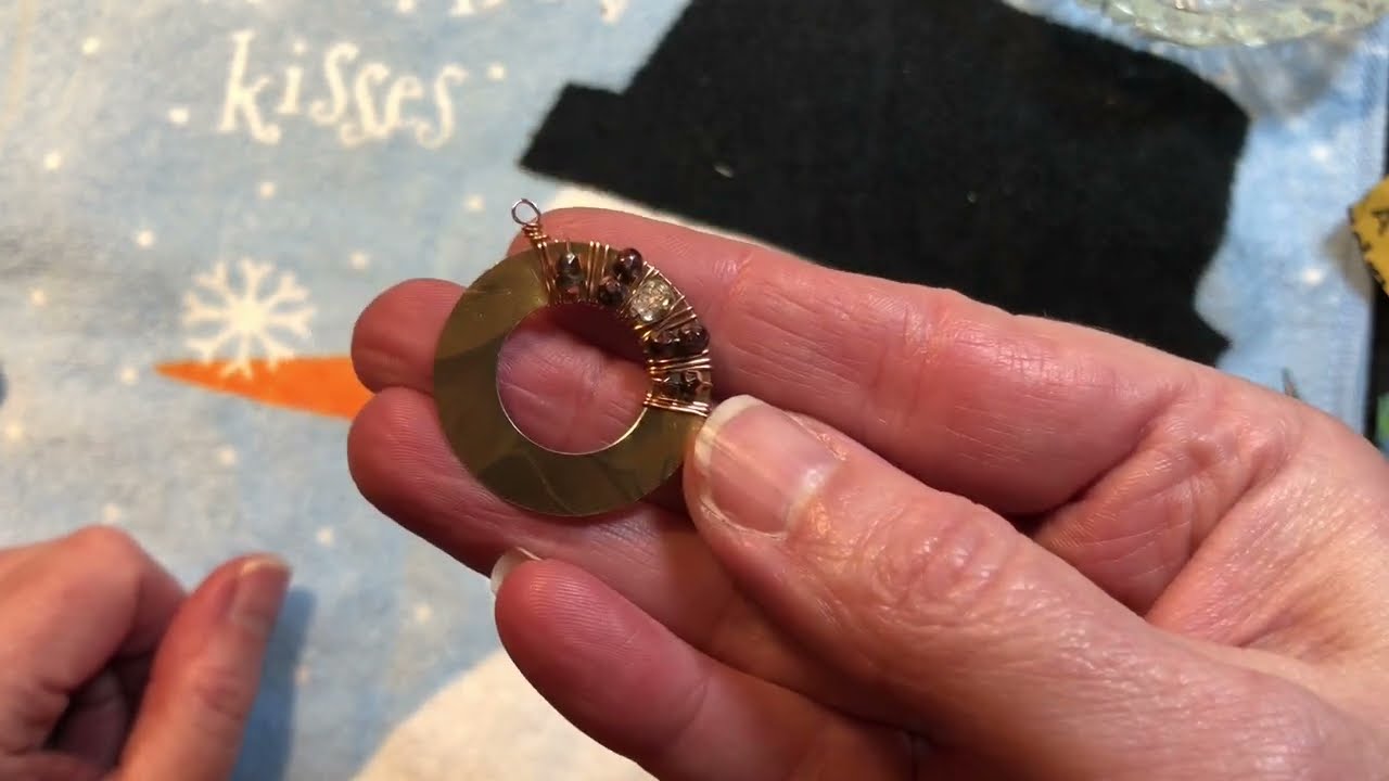 Tin Jewelry Making: Donuts & Wire Wrapping