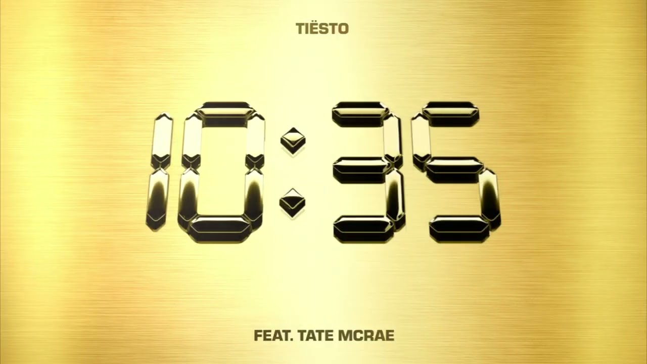 Ti&euml;sto - 10:35 (feat. Tate McRae) [Sped Up] [Official Audio]