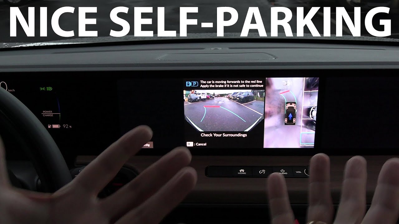 Honda e automatic parking features