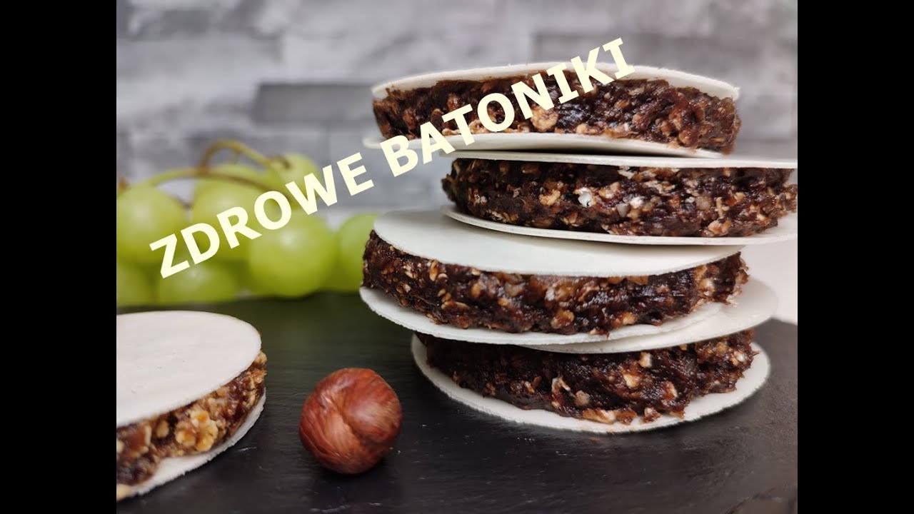 Zdrowe batoniki bez cukru