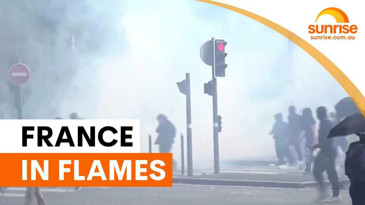 Mass protests engulf France in violence | Sunrise