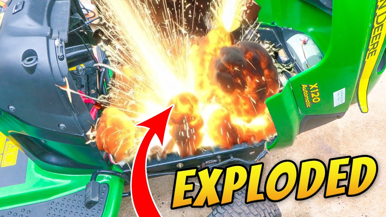 REBUILDING AN EXPLODED JOHN DEERE MOWER - CAN WE SAVE IT?