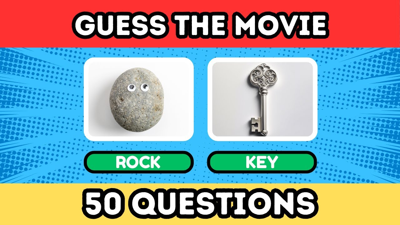 🤓 How Good Is Your Movie Knowledge? | Movie Titles as Picture Puzzles