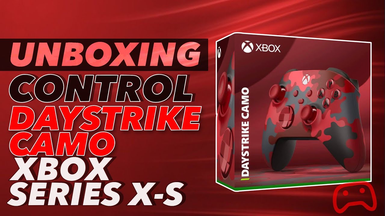 Unboxing Control Xbox Series X-S Daystrike Camo en Español (MX)