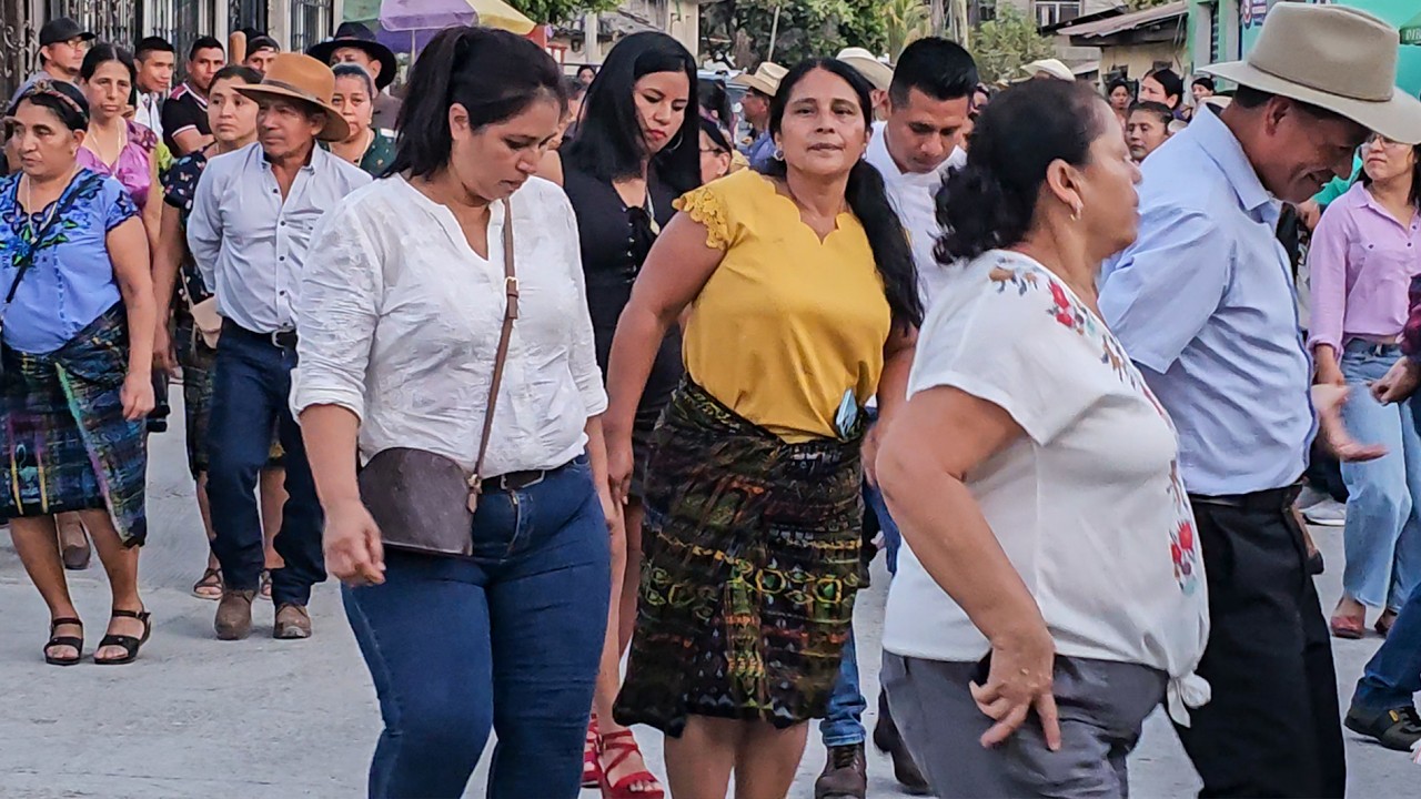 Sonora Juvenil en la Fiesta de La Laguna, Jacaltenango 2024