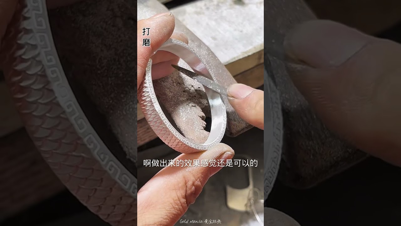Making a Gorgeous Platinum Bracelet #viral #trending #viralvideo #shortvideo #shorts #short #new