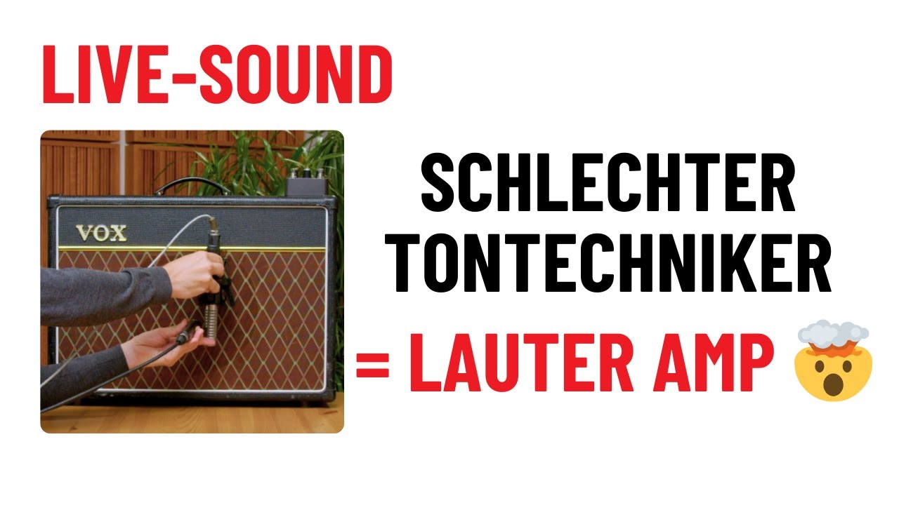 Fehler vermeiden: Live Sound mit E-Gitarren richtig machen