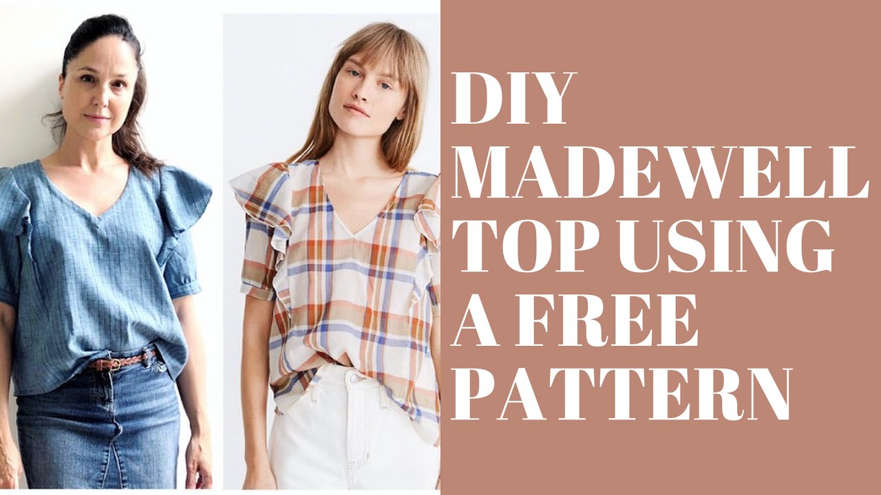 DIY Madewell Top Using a Free Pattern