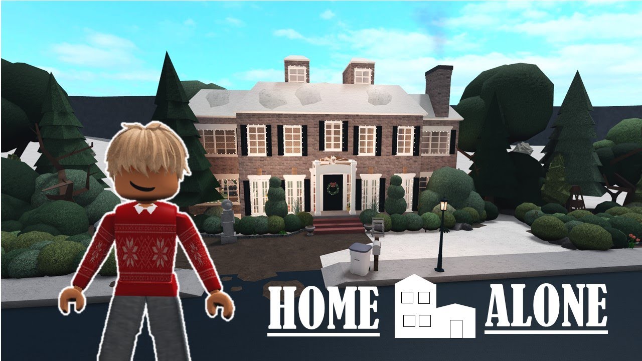 HOME ALONE in ROBLOX BLOXBURG