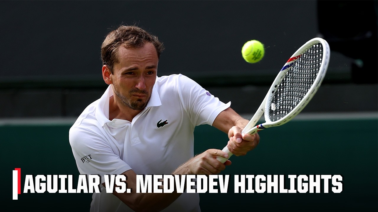 Second Round: Merida Aguilar vs. Daniil Medvedev | Full Match Highlights | 2026 Wimbledon