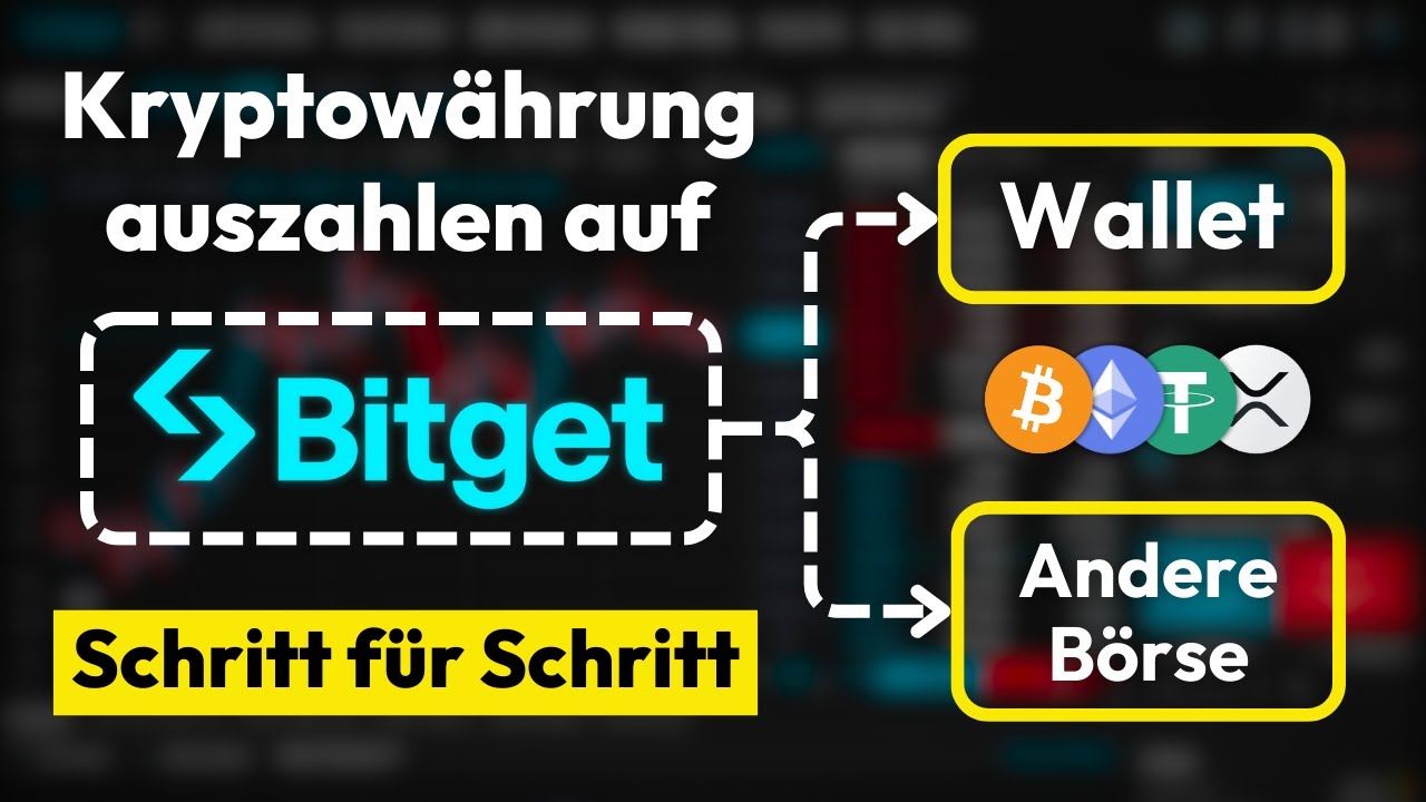 Krypto auszahlen auf Bitget Tutorial ✅ Krypto Auszahlung (Schritt f&uuml;r Schritt Anleitung)