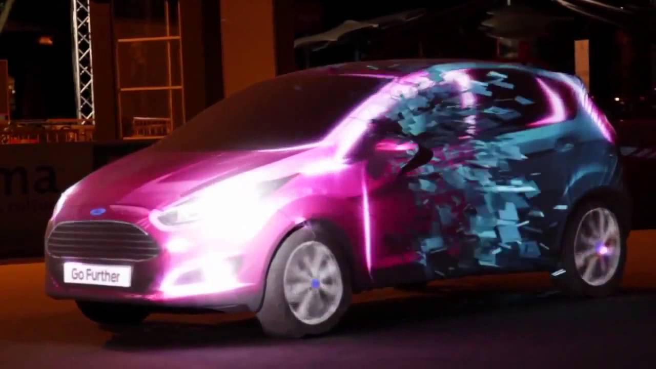 Fiesta Day  3D Mapping della nuova Ford Fiesta