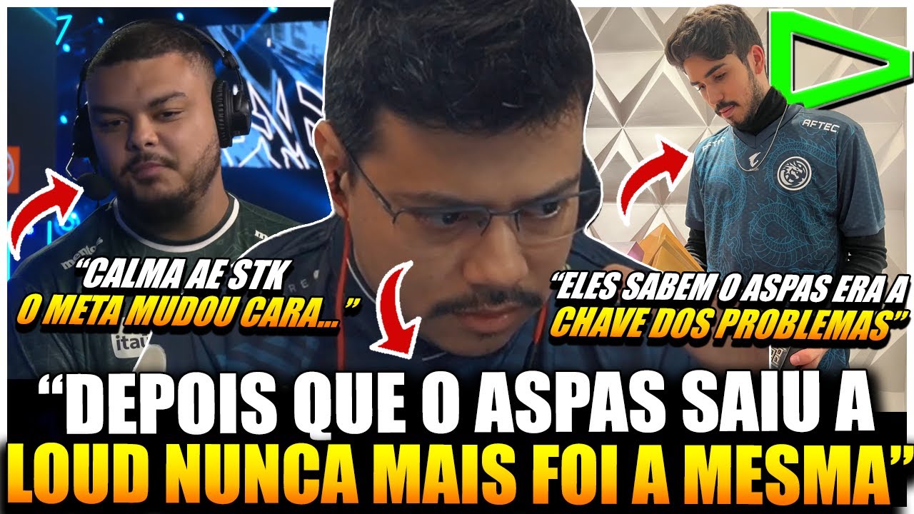 FRTT APONTA O MAIOR ERRO DO FRACASSO DA LOUD e DISCORDA DE FALAS DO STK NA ENTREVISTA PÓS JOGO