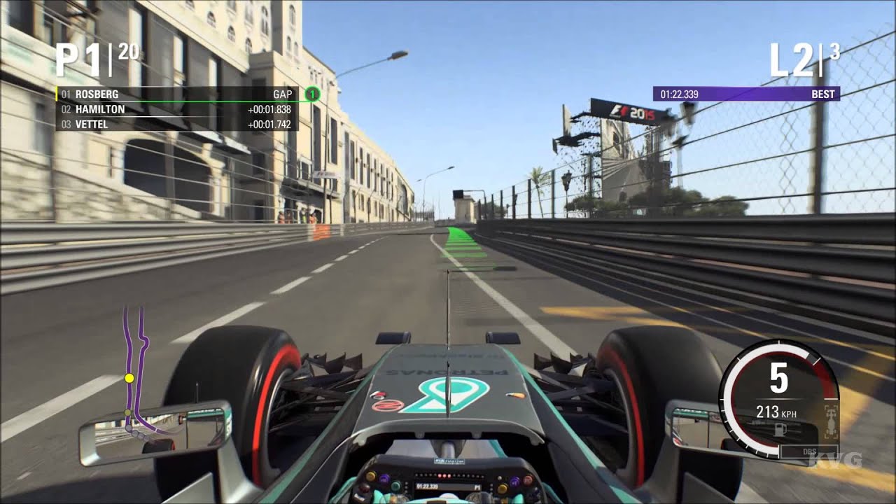 F1 2015 - Circuit de Monaco | Monaco Grand Prix Gameplay (PC HD) [1080p]