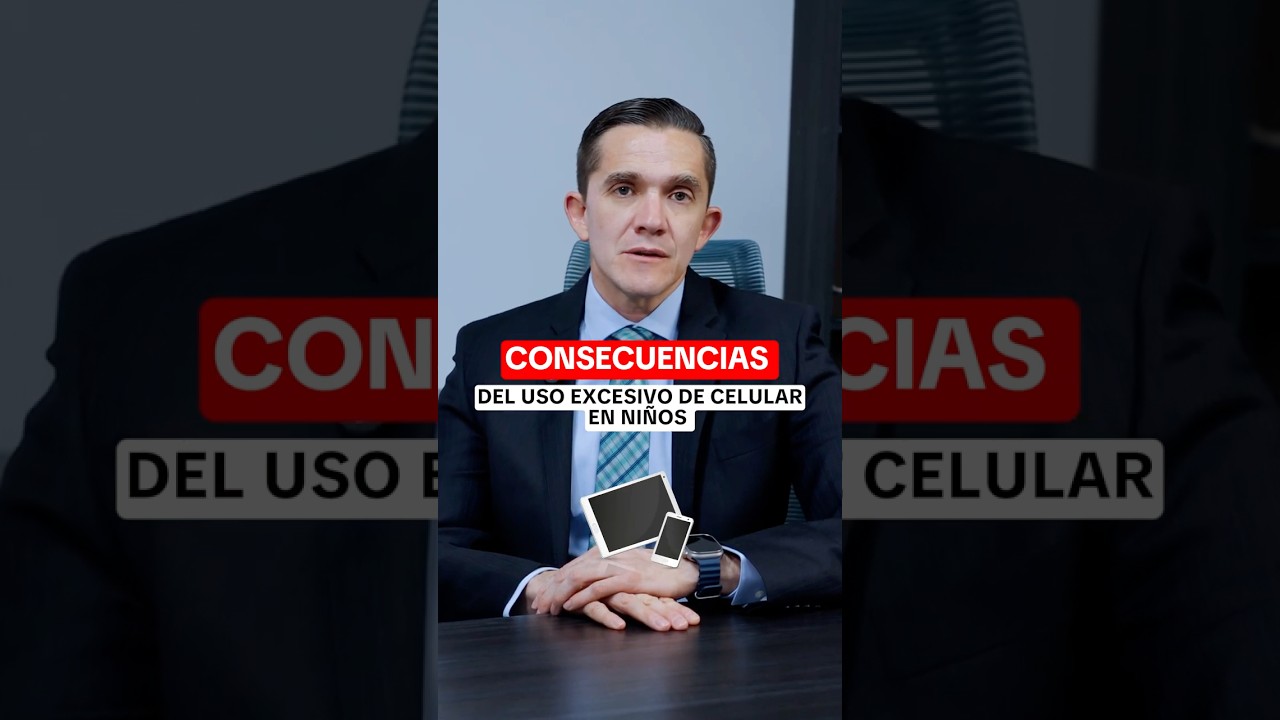 As&iacute; afecta el uso de celular en los ni&ntilde;os 📵 #doctor #ni&ntilde;os #celular