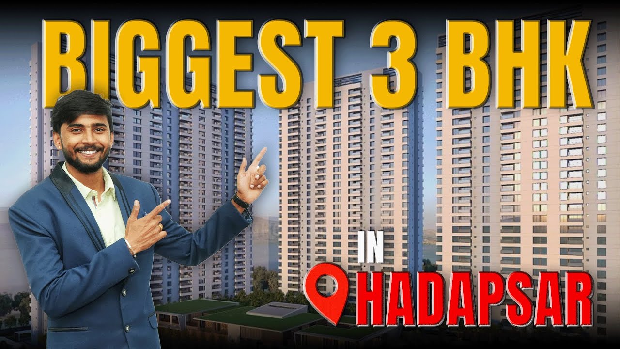 Kumar Magnacity Hadapsar | Discover the MOST AFFORDABLE 3 BHK in Hadapsar Pune at Kumar Magnacity!