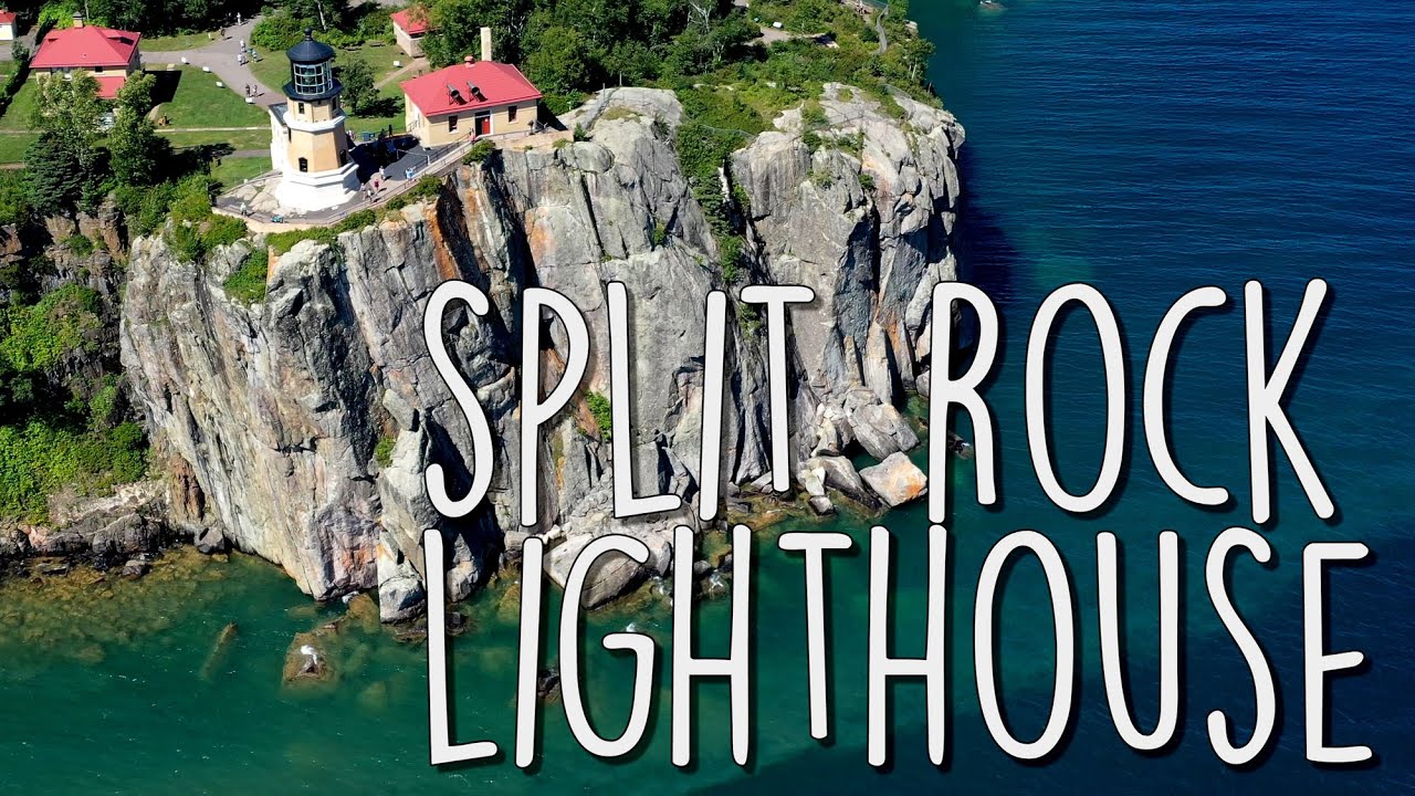 Split Rock Lighthouse State Park Two Harbors Minnesota DJI Mavic 2 Pro Drone Bing Err 4k