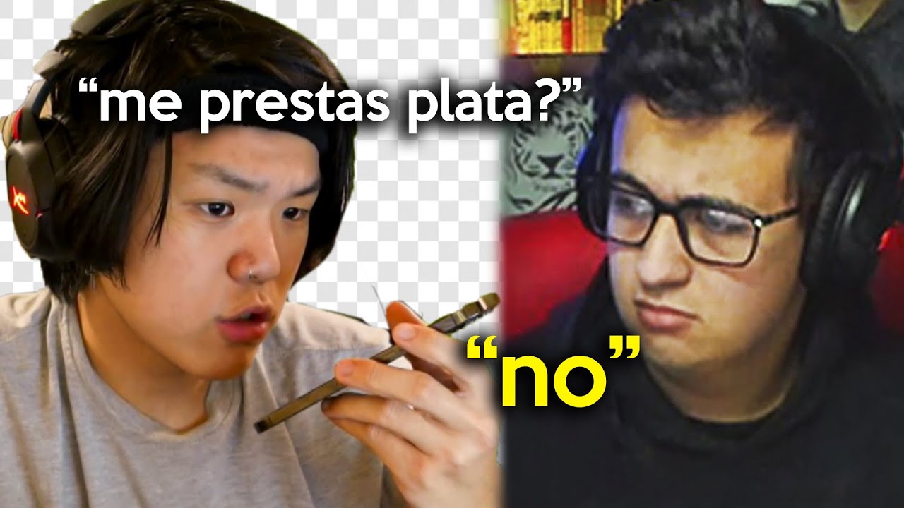 poniendo a prueba a mis amigos 😮