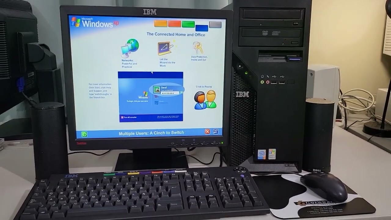 It's 2005 & you Startup Windows XP sound  - #asmr 