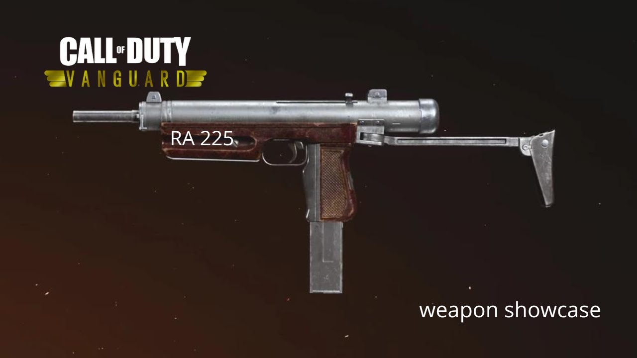 Call of duty Vanguard RA 225 weapon showcase
