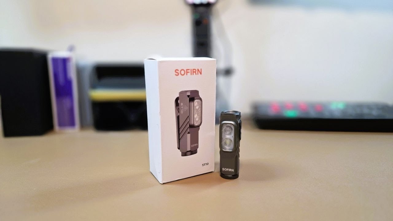 Мини-фонарик SOFIRN ST10 с креплением на прищепку | Распаковка и обзор