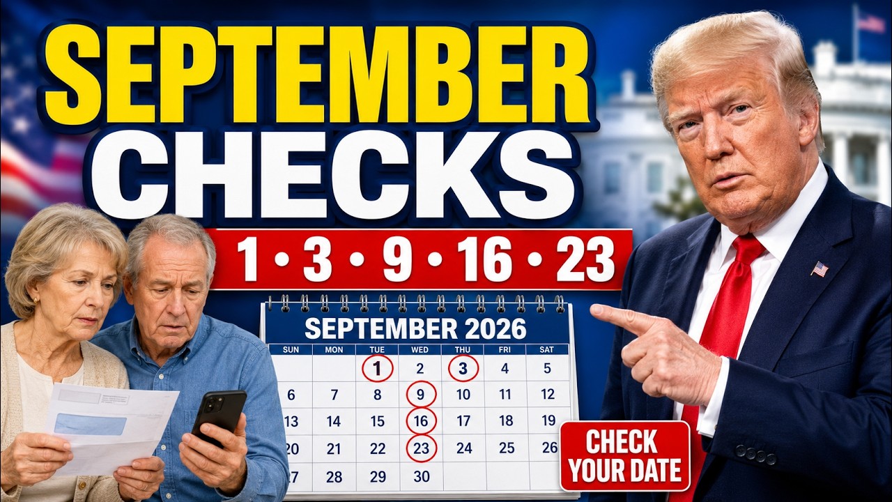 Social Security September 2026: Exact Payment Dates for SSI, SSDI & Retirees