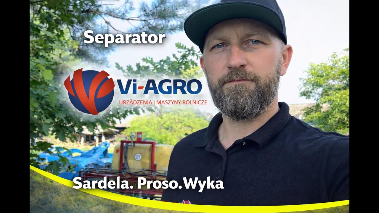 Separator VI-AGRO. Saradela. Proso. Wyka.