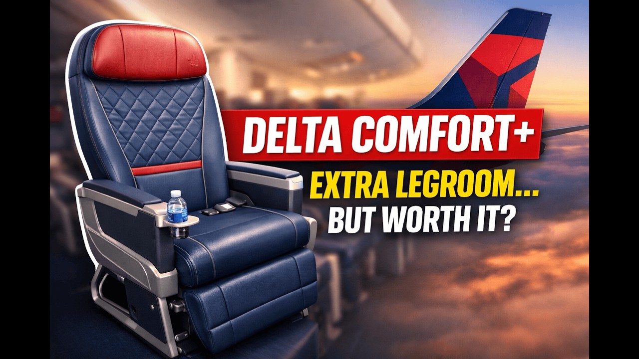 Flying  Comfort Plus To Cancun Mexico With Delta Airlines | Is it Worth The Extra Money