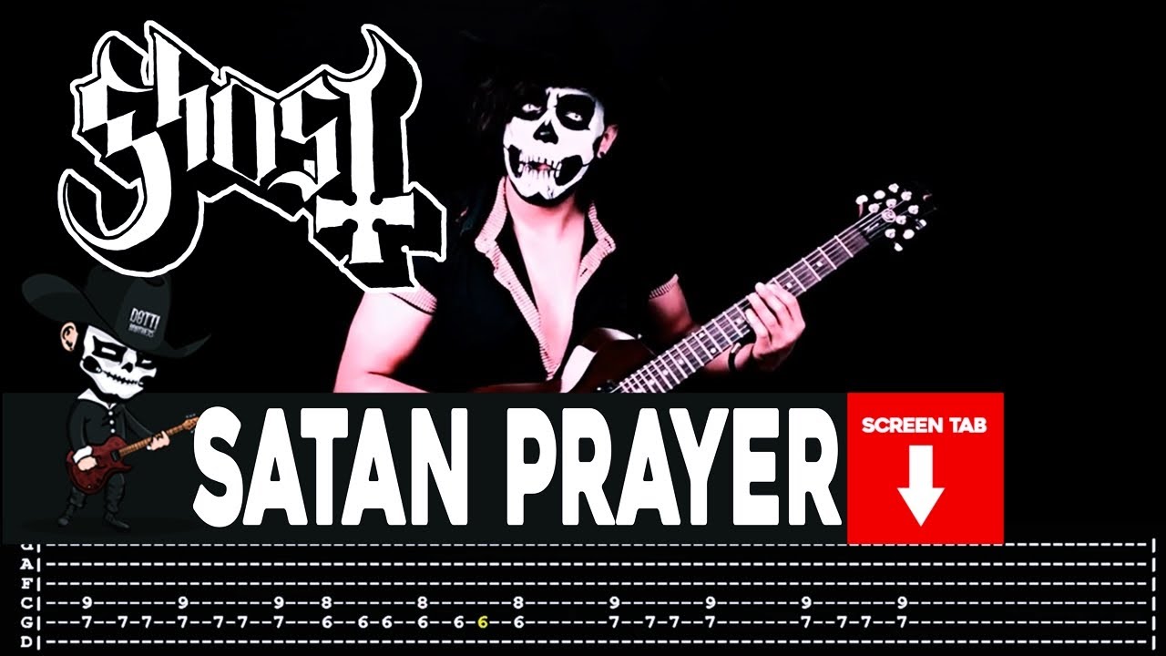 【GHOST】[ Satan Prayer ] cover by Masuka | LESSON | GUITAR TAB