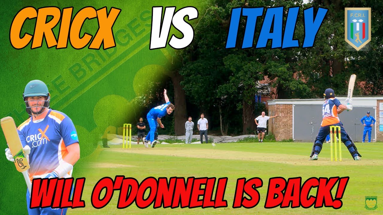 WILL O'DONNELL IS BACK! | Italy vs CricX | T20 Highlights