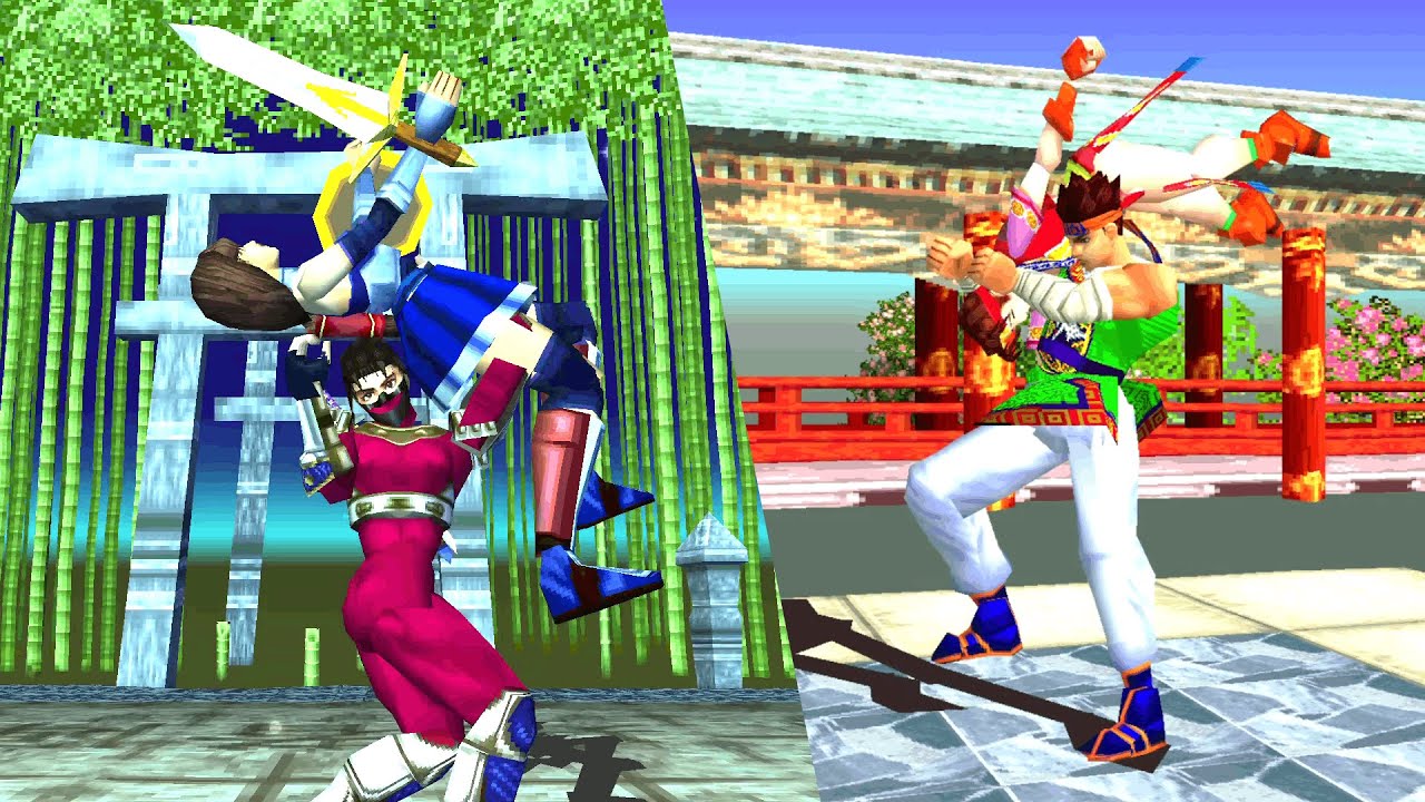 Soul Edge / Soul Blade (PS1) | All Throws, Grabs & Reversals