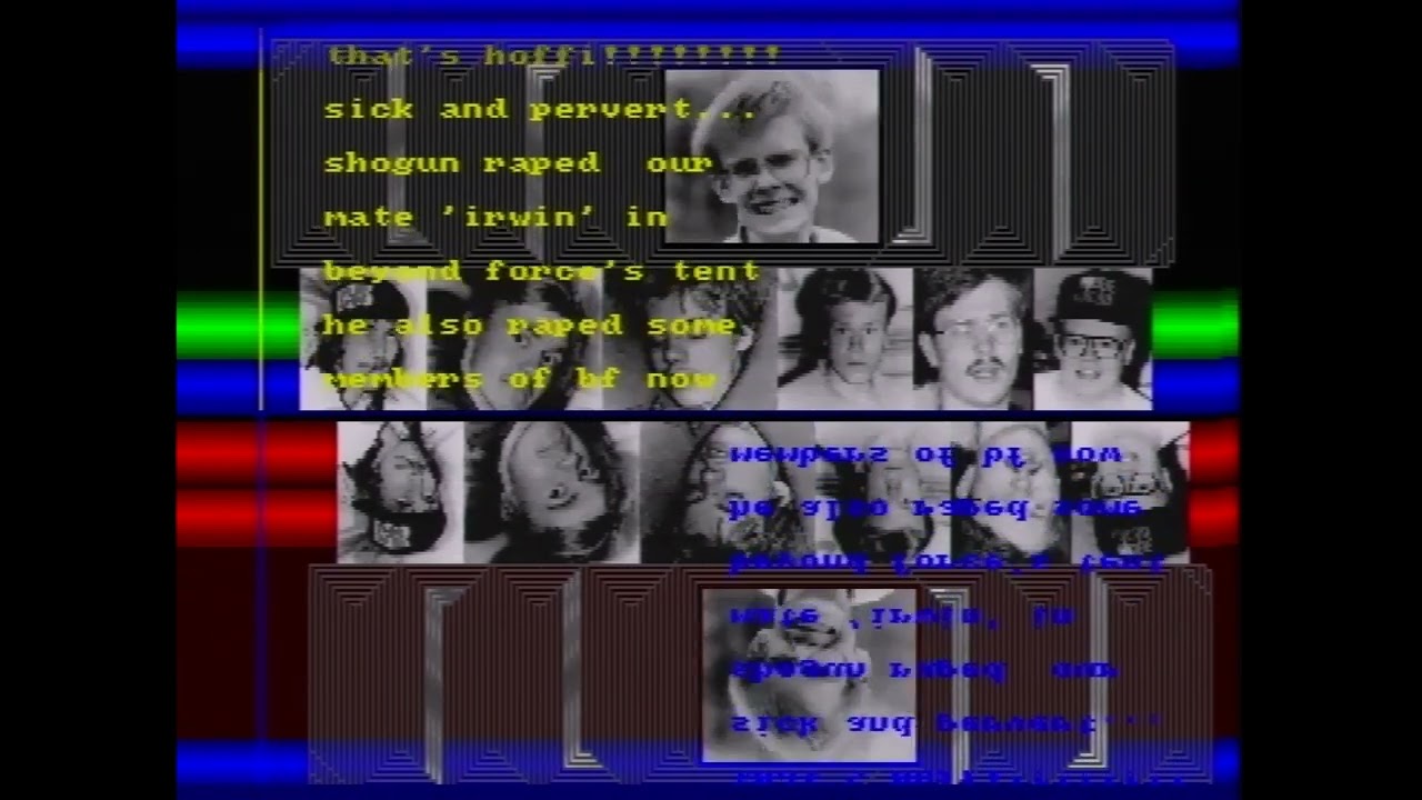 X-Men Filmi Intro Released After (B) Party 1988 - Finnish Amiga Demo - Demoscene 50 FPS