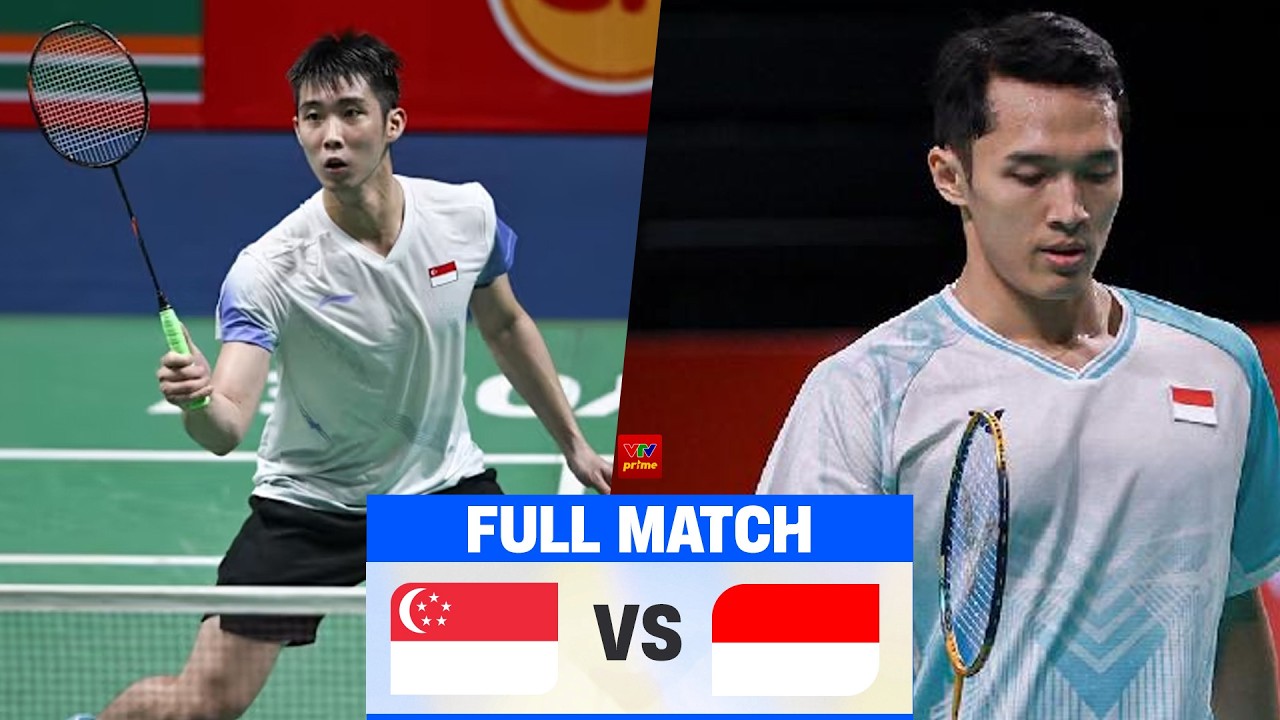 Jonatan CHRISTIE (INA ) vs LOH Kean Yew (SGP) | Badminton