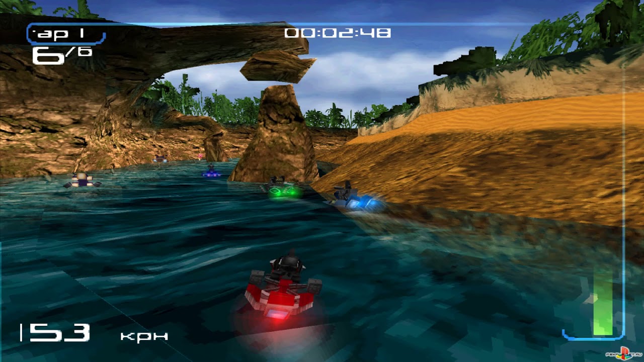 (PSX) 360 Three Sixty (SLES-02089) (Russian) (Golden Leon) Intro & Gameplay